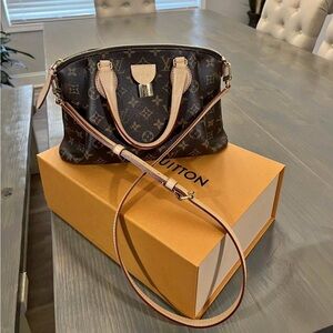 Louis Vuitton Dark Brown Monogram Mini Bag. New. Used once